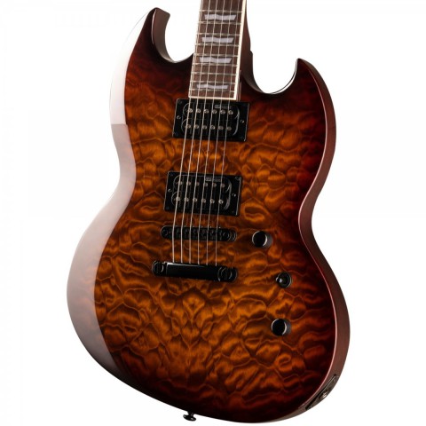 ESP LTD VIPER 256 Dark Brown Sunburst Elektro Gitar