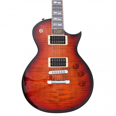 ESP USA Custom Eclipse FM CH Tiger Eye Sunburst Elektro Gitar