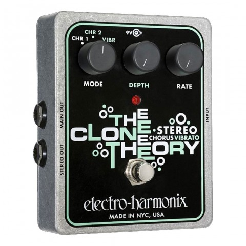 Electro-Harmonix Clone Theory Stereo Chorus / Vibrato Analog Efekt Pedalı