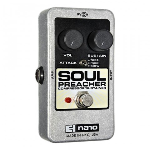 Electro-Harmonix Soul Preacher Compressor/Sustainer Analog Efekt Pedalı