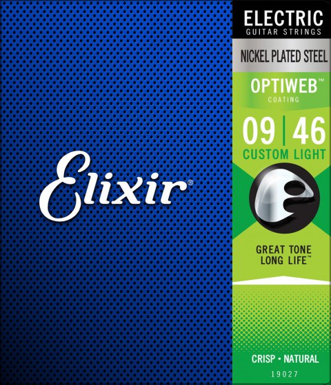 Elixir 19027 Optiweb Elektro Gitar Teli (9-46)