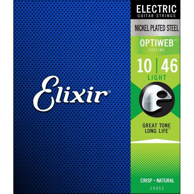 Elixir 19052 Optiweb Elektro Gitar Teli (10-46)