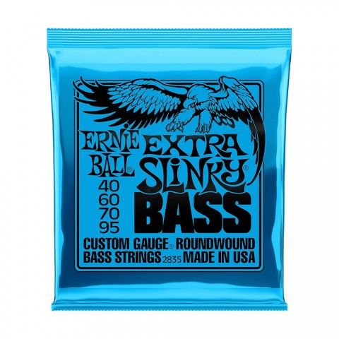 Ernie Ball Extra Slinky Nickel 40-95 (4 Telli) Bas Gitar Teli