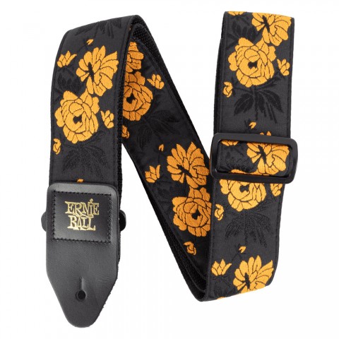 Ernie Ball P05358 Tangerine Rose Jacquard Gitar Askısı