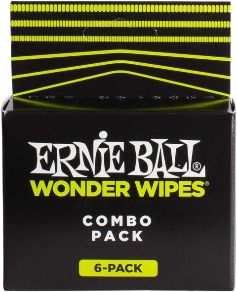 Ernie Ball Wonder Wipes Multi-pack Gitar Bakım Seti