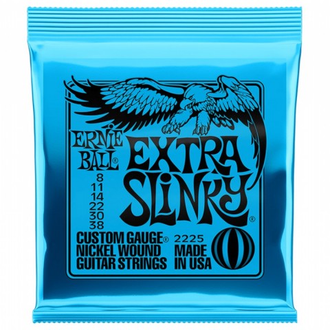 Ernie Ball 2225 Nickel Extra Slinky Elektro Gitar Tel Takımı