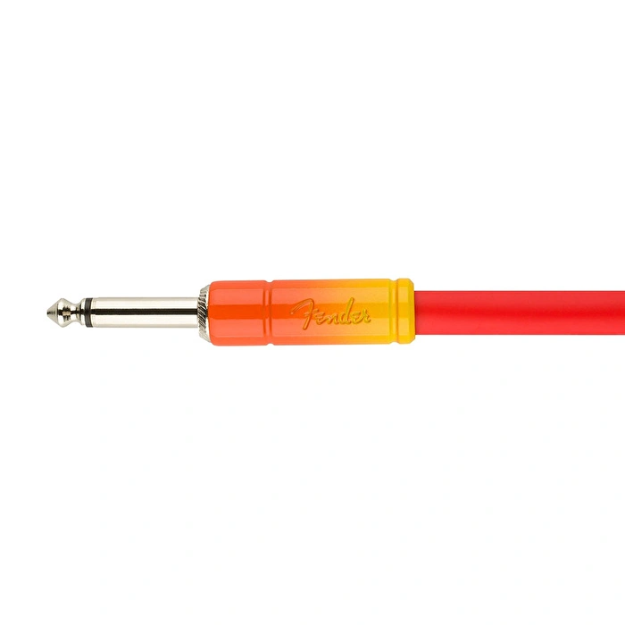 Fender Ombré Düz/Düz Uçlu 3m Tequila Sunrise Enstrüman Kablosu