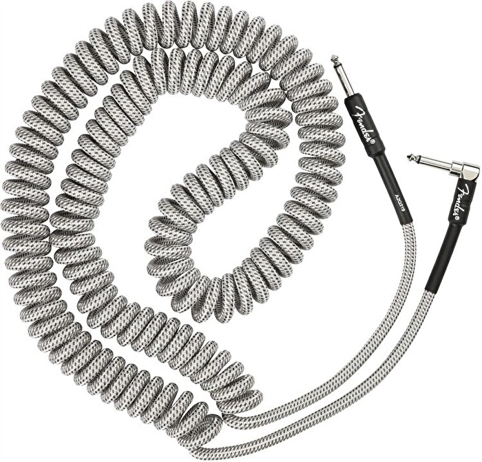 Fender Professional Coil Cable 9M Beyaz Tweed Enstrüman Kablosu