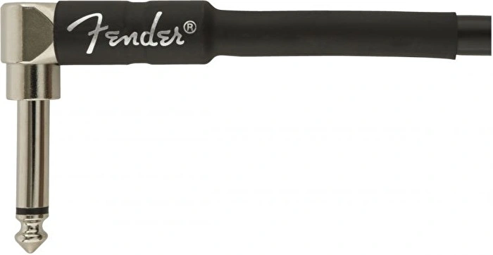 Fender Professional Düz/L Uçlu 5.5M Siyah Enstrüman Kablosu