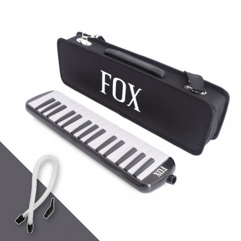 Fox 32 Tuş Siyah Melodika