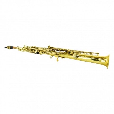 Fox YSA-7318L Soprano Saksafon (Gold Lacquer)