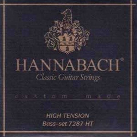 Hannabach 7287HT Klasik Gitar 3&#039;lü Bas Tel Seti