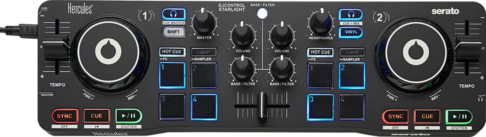 Hercules Starlight Dj Controller