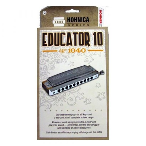 Hohner Educator 10 Kromatik Pompalı Mızıka