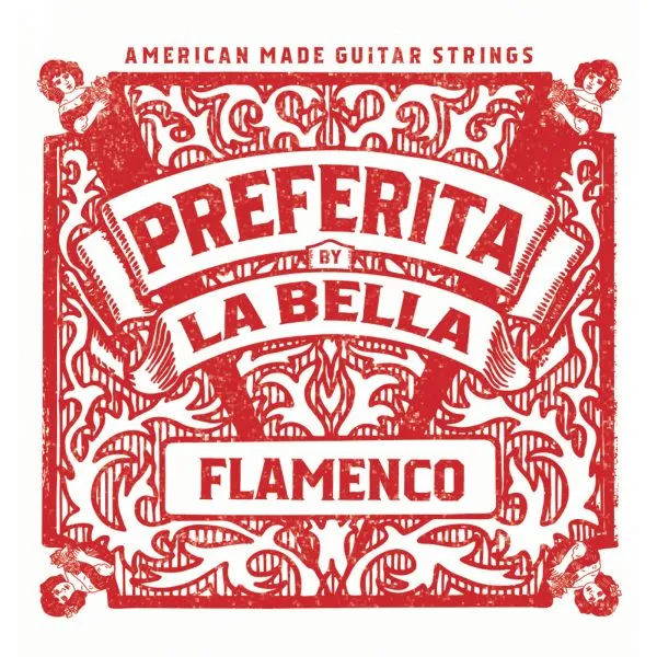 La Bella 1P-F Preferita® Flamanko Gitar Tel Seti