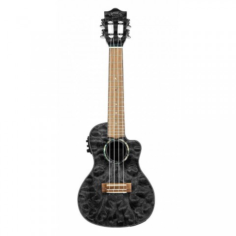 Lanikai QM-BKCEC Quilted Maple Concert Elektro Ukulele