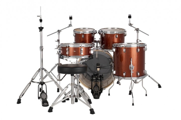 Ludwig Element Evolution LE520024 5 PC 20" Copper Sparkle Davul Seti