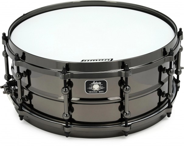 Ludwig LU5514BRDIR Universal Black Brass 5.5 x 14 İnç Trampet