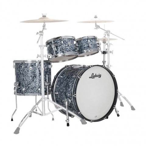 Ludwig Neusonic Downbeat Steel Blue Pearl Shell Pack Davul Seti
