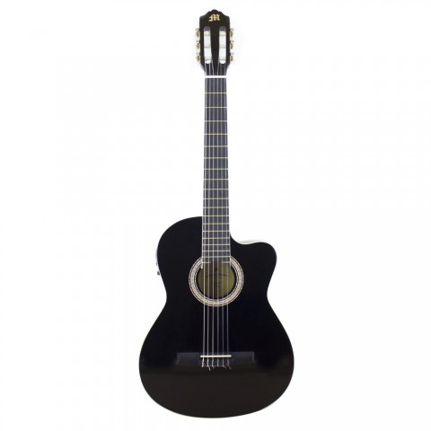 Miguel Angela MA1-CE-BK Siyah Elektro Klasik Gitar
