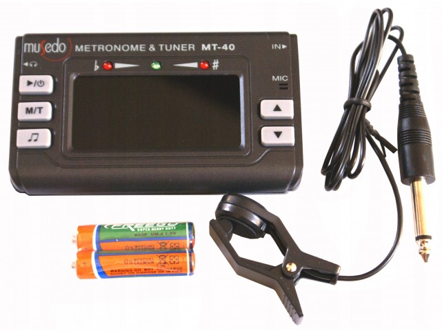 Musedo MT-40 Kromatik Metronom-Tuner Akort Cihazı