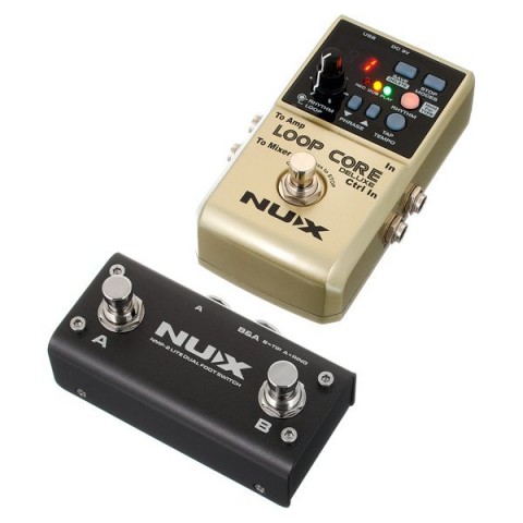 Nux Loop Core Deluxe Looper Pedalı ve Kontrol Pedalı