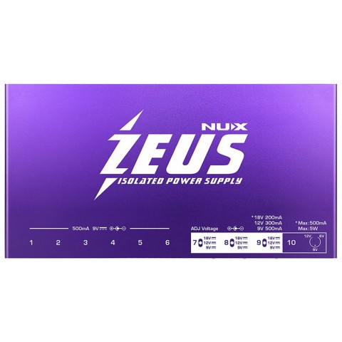 Nux ZEUS İzolasyonlu Çoklu Pedal Adaptörü Nux ZEUS İzolasyonlu Çoklu Pedal Adaptörü
