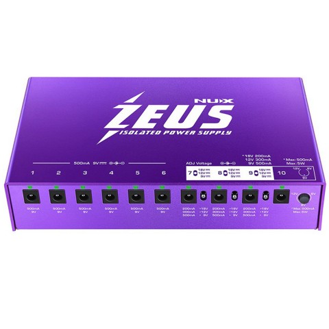 Nux ZEUS İzolasyonlu Çoklu Pedal Adaptörü Nux ZEUS İzolasyonlu Çoklu Pedal Adaptörü