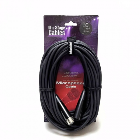 On Stage MC12-50 15M Mikrofon Kablosu On Stage MC12-50 15M Mikrofon Kablosu