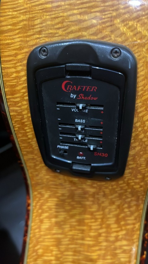 Outlet - Ashland by Crafter SC-500CE Elektro-Klasik Gitar