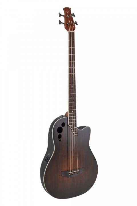 Ovation Applause AEB4-7S 4 Telli  Elektro Akustik Bas Gitar