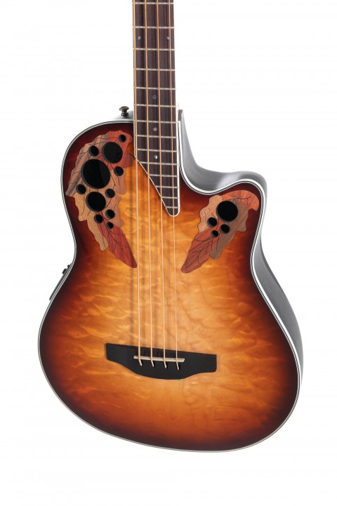 Ovation Cebrity Elite Plus CEB44X-7C-G Elektro Akustik Bas Gitar