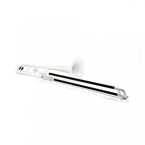 PBONE Beyaz Plastik Tenor Trombon