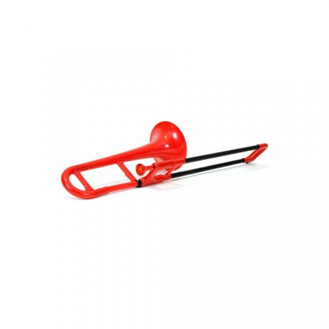 PBONE Mini Kırmızı Tenor Plastik Trombon