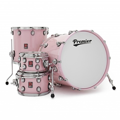 Premier Genista Maple 4pc Pink Shell Pack Davul Seti