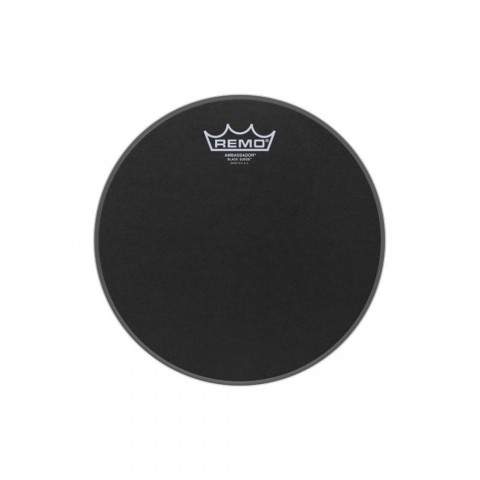 REMO AMBASSADOR® BLACK SUEDE 10 inç Davul Derisi