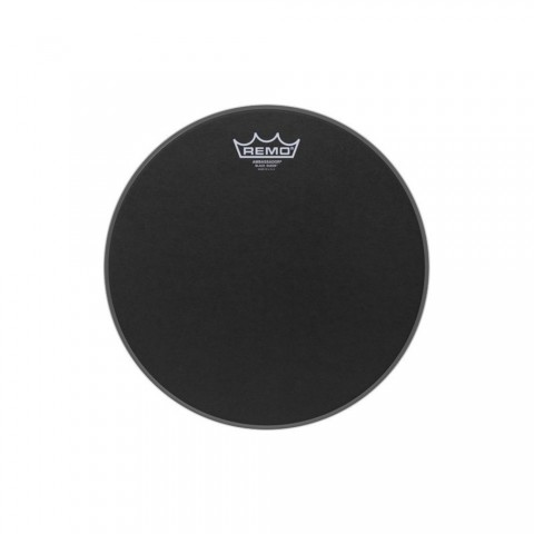 REMO AMBASSADOR® BLACK SUEDE 12 inç Davul Derisi