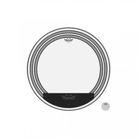 REMO POWERSONIC® CLEAR 24 inç Kick Derisi