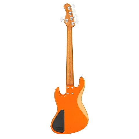 Sadowsky MetroExpress Hybrid P/J 21 Perde 5 Telli Bas Gitar – Candy Apple Orange Metallic High Polish