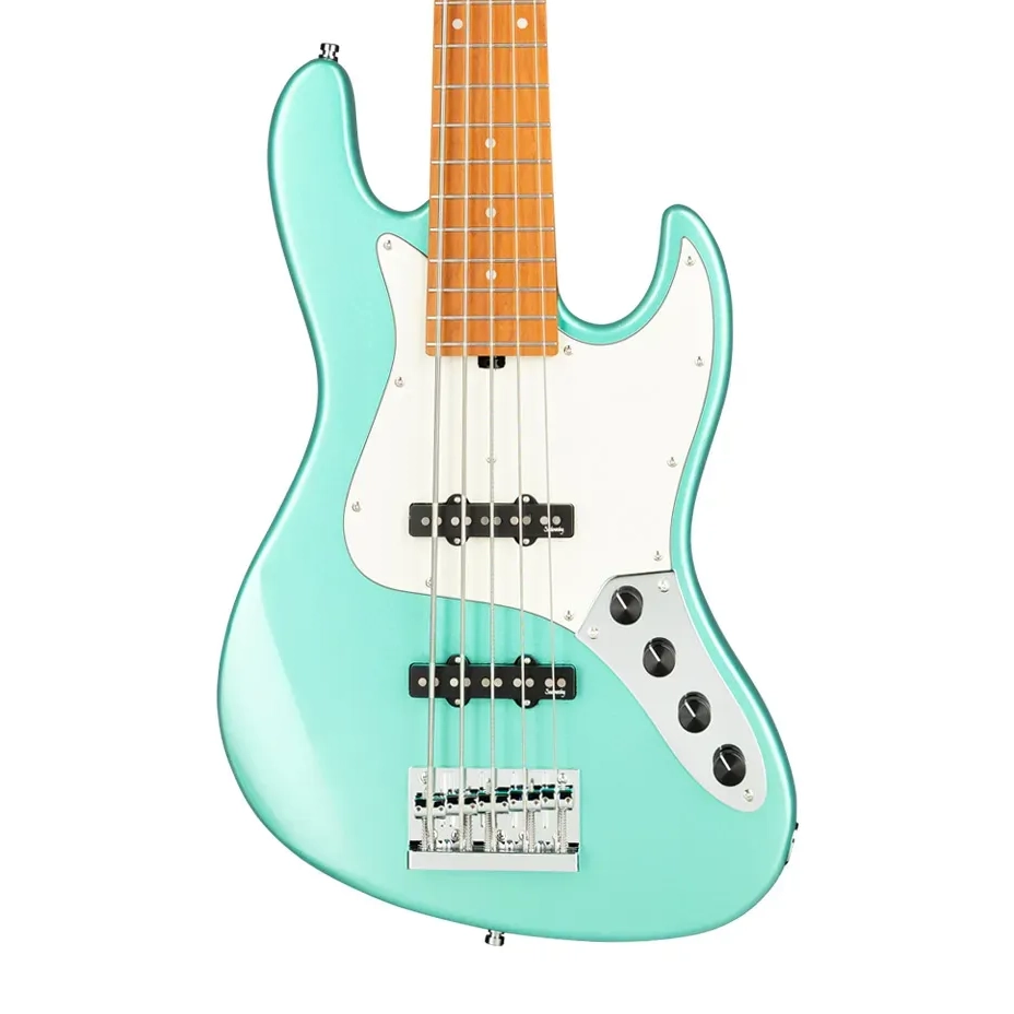 Sadowsky MetroExpress Vintage J/J 21 Perde 5 Telli Bas Gitar – Sage Green Metallic High Polish