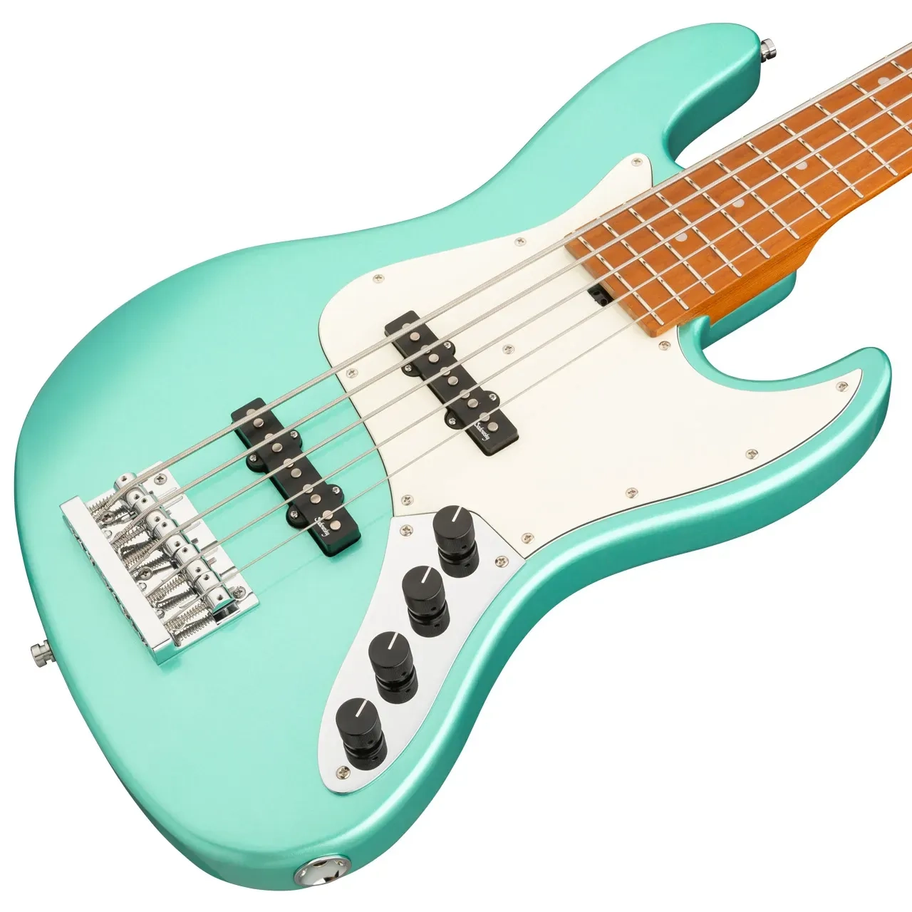 Sadowsky MetroExpress Vintage J/J 21 Perde 5 Telli Bas Gitar – Sage Green Metallic High Polish