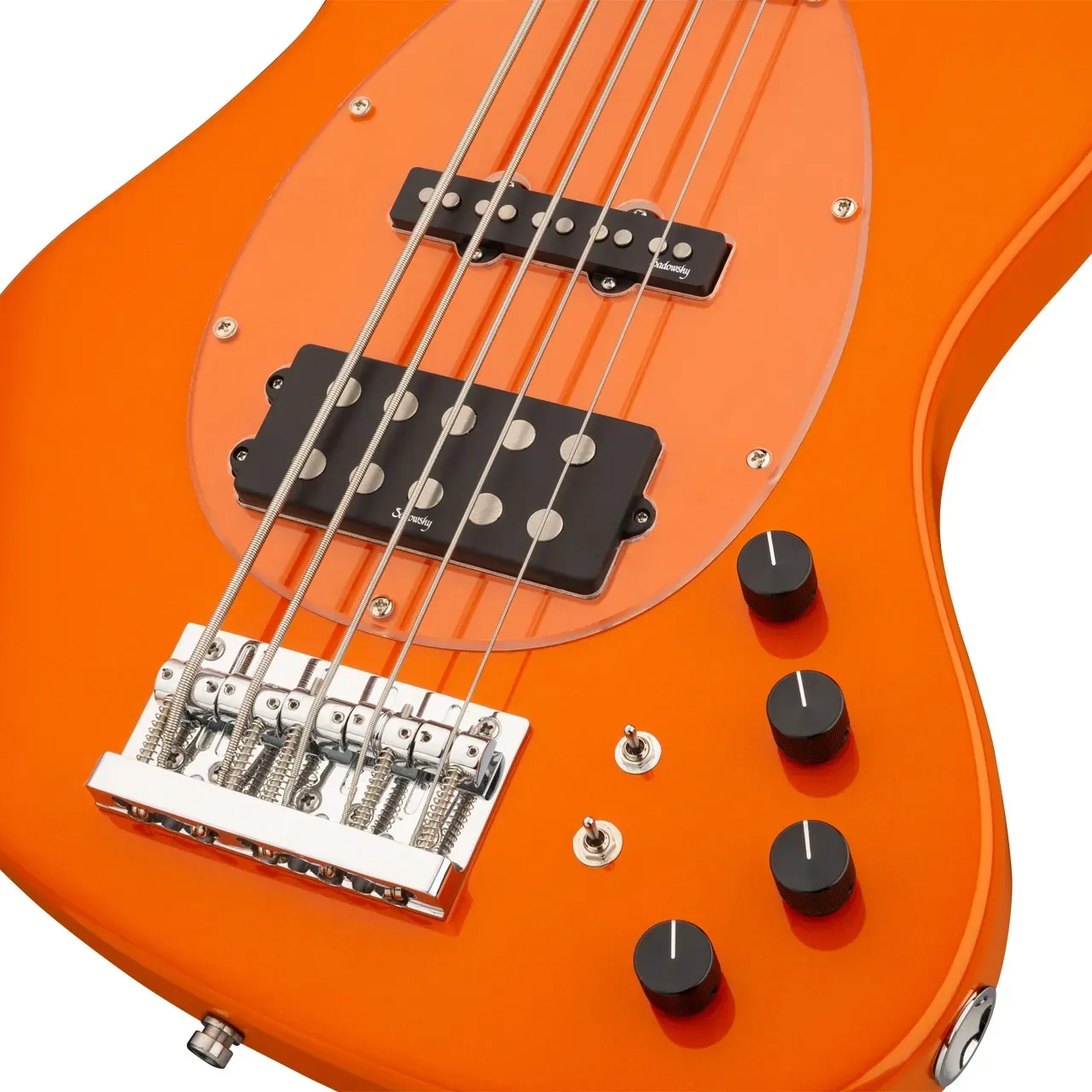 Sadowsky MetroExpress Vintage M/J 21 Perde 5 Telli Bas Gitar – Candy Apple Orange Metallic High Polish