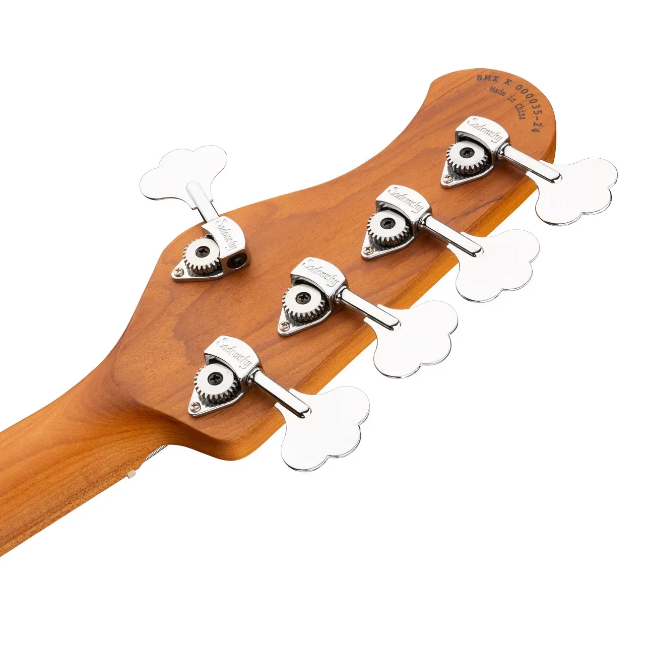 Sadowsky MetroExpress Vintage M/J 21 Perde 5 Telli Bas Gitar – Candy Apple Orange Metallic High Polish