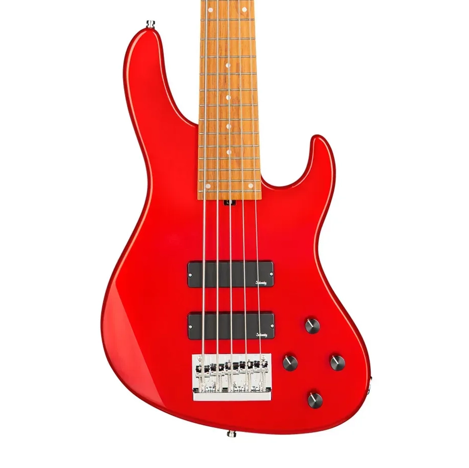 Sadowsky MetroExpress Modern 24 Perde 5 Telli Bas Gitar – Candy Apple Red Metallic High Polish