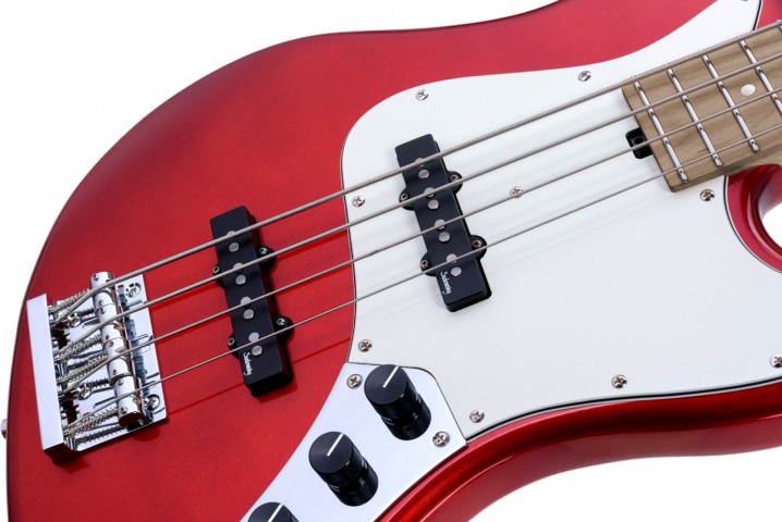 Sadowsky MetroExpress Vintage J/J Solid Candy Apple Red Metallic High Polish 4 Telli Bas Gitar