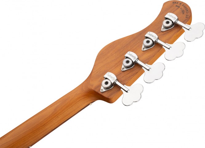 Sadowsky MetroExpress Vintage J/J Solid Silver Sparkle Metallic High Polish 4 Telli Bas Gitar