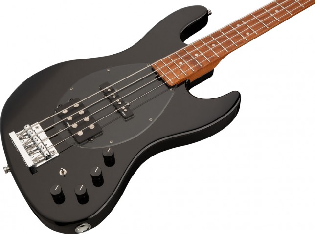 Sadowsky MetroExpress Vintage M/J 21 Perde 4 Telli Bas Gitar – Solid Black High Polish