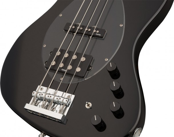 Sadowsky MetroExpress Vintage M/J Solid Black High Polish 4 Telli Bas Gitar