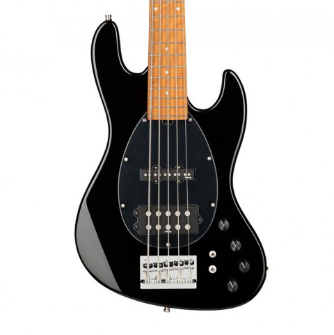 Sadowsky MetroExpress Vintage M/J Solid Black High Polish 5 Telli Bas Gitar