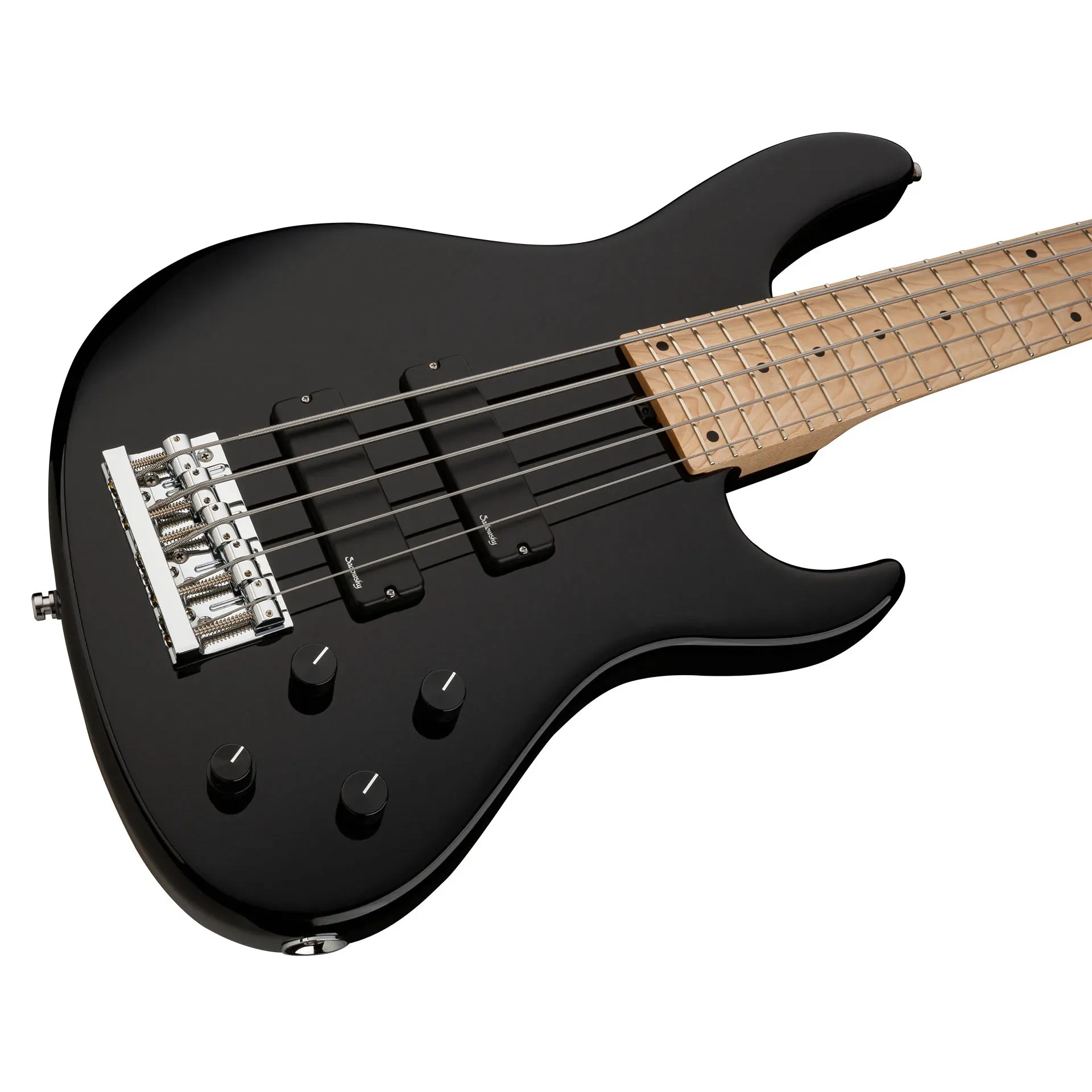 Sadowsky MetroLine 24 Perde Modern 5 Telli Bas Gitar - Solid Black High Polish